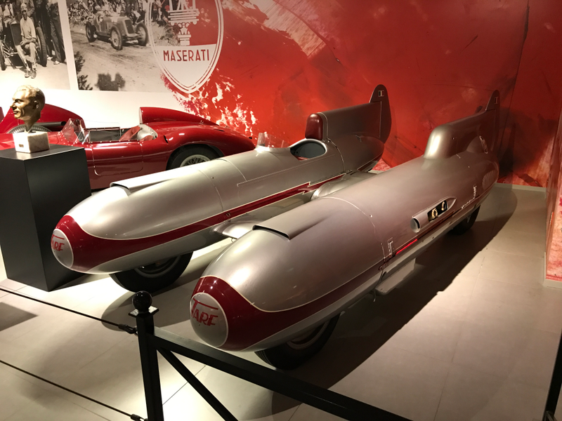 1951 Taruffi Tarf II Double Torpedo. This was a record breaker designed by Italian racing driver Piero Taruffi.